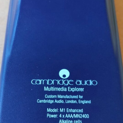 Cambridge Audio M1 Multimedia Explorer remote control used