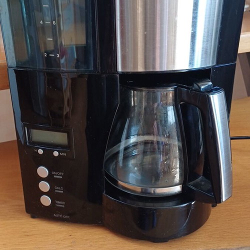 Melitta Optima Timer Filter Coffee Maker used with timer