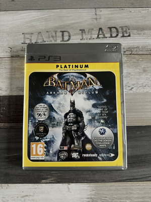 Batman Arkham Asylum PS3 Platinum σαν καινούργιο με manual