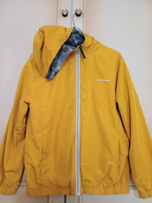 Waterproof windbreaker jacket reversible for boy 10 years like new