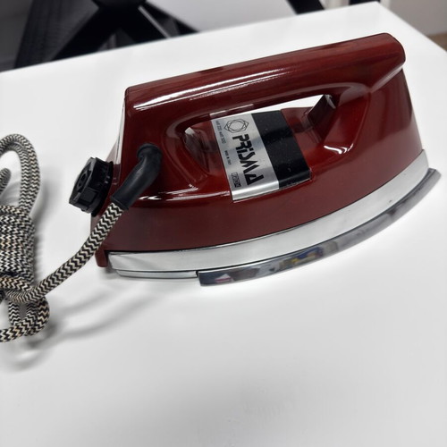 Vintage Prima hand iron new, 1960s