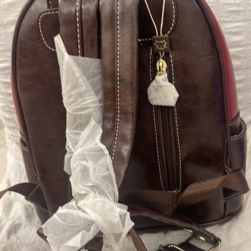 SAMMAO backpack beige and brown