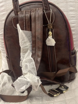 SAMMAO backpack beige and brown