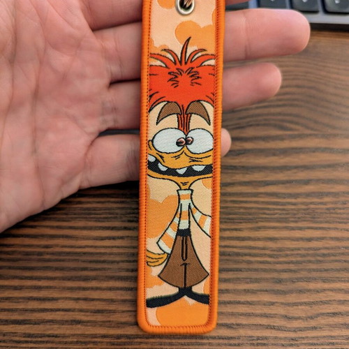 Keychain Anxiety (Inside Out 2) new, multicolor orange