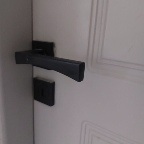 Interior doors set of 3, grey MDF