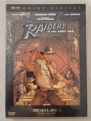 Indiana Jones Raiders of the Lost Ark DVD like new with English subtitles