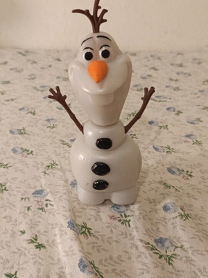 Olaf snowman figure 15 cm used, sound and motion not working