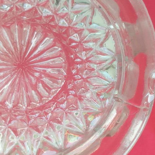 Glass Pitcher 1910 Checkerboard Pattern Westmoreland Specialty Co.