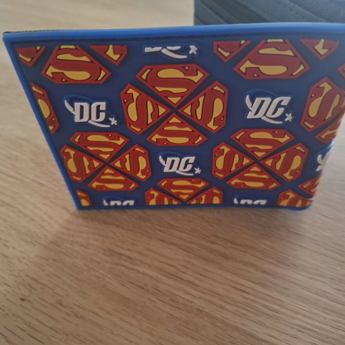 Superman Kids Wallet new with embossed designs