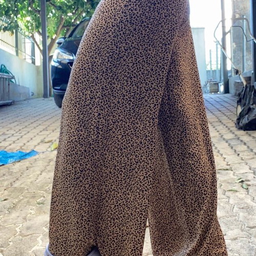Animal print pants Glamorous like new, beige, size XS