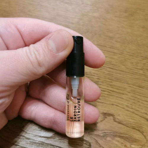 Verveine d ete Le Jardin Retrouvé Tester like new 1.5 ml Eau de Parfum
