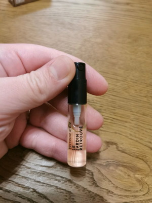 Verveine d ete Le Jardin Retrouvé Tester like new 1.5 ml Eau de Parfum