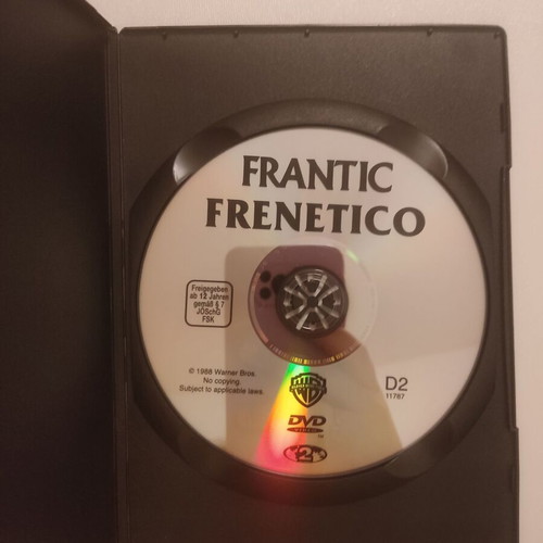 Frantic DVD new with subtitles, action thriller movie