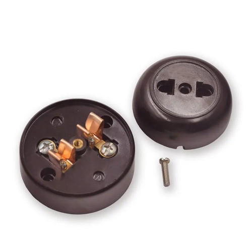 Vintage wall power socket 1950 new 6A 220V