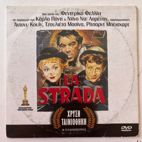 La Strada DVD used, drama with subtitles