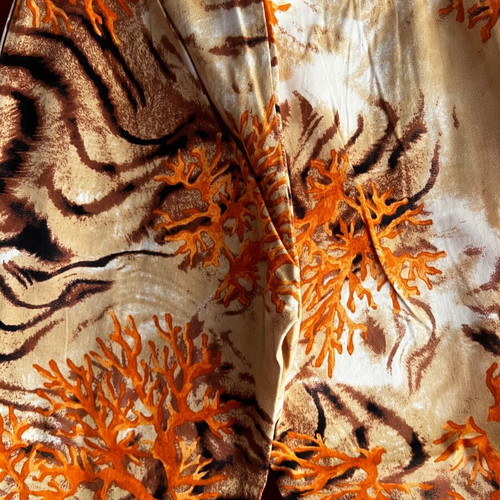 Set of pants and top made to order, multicolor, Tsantilís fabric