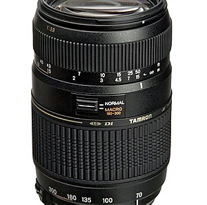 Tamron 70-300mm F/4-5.6 Di LD Macro 1:2 for Nikon Dx  + Lens Hood + Cpl filter + ND 8