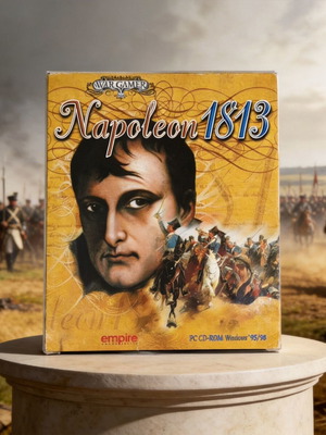 Napoleon 1813 PC game used, strategy, big box