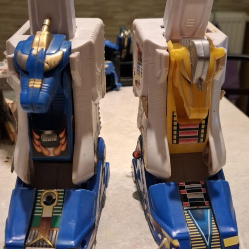Thunder Megazord parts