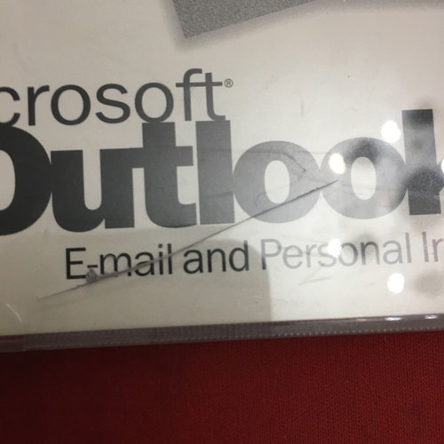 Microsoft Outlook 98 new, sealed with crack on case