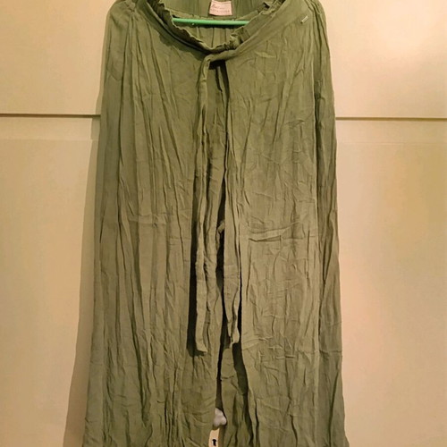 Funky Buddha pants used, green viscose L/XL
