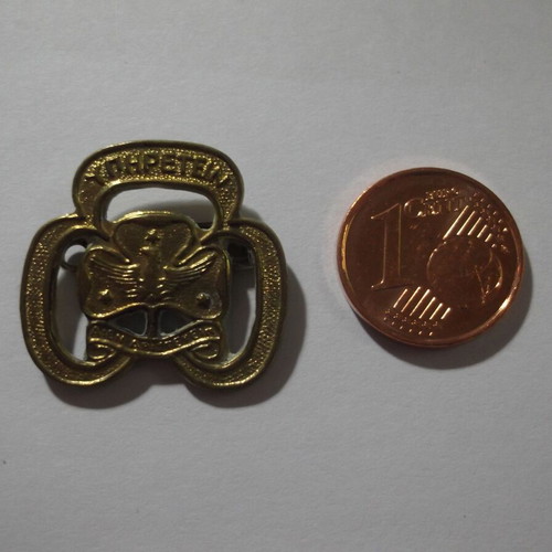 Greek Scouts Pin like new, gold color with emblem and phoenix