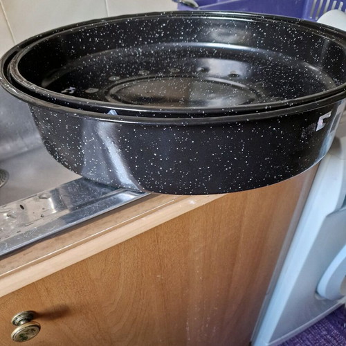 Enamel Roasting Pan new, 45cm x 35cm