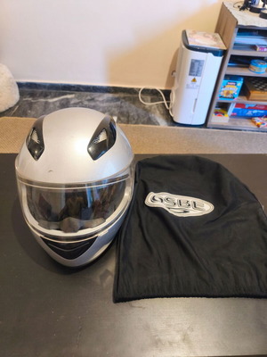 OSBE motorcycle helmet small, used