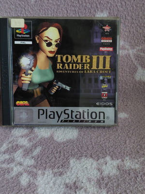 Tomb Raider III PlayStation PS1 game like new, English version