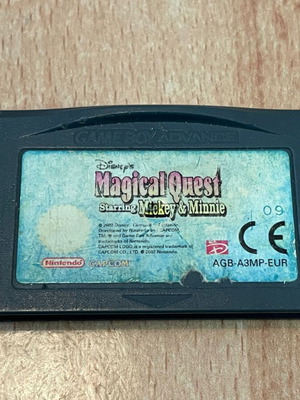 Magical Quest Starring Mickey and Minnie cartridge for Game Boy Advance like new