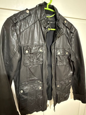 Rococo leather jacket medium black like new
