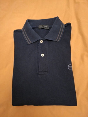 Sergio Tacchini men's polo like new, size M, black