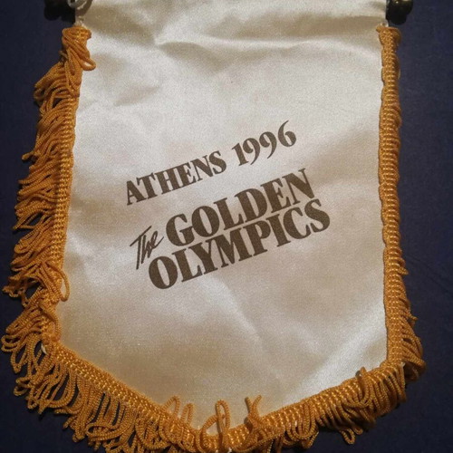 European Fencing Championship 1989 Athens Banner used