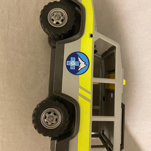 Playmobil Rescue Team used set with missing pieces