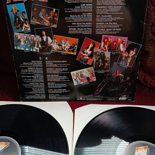 Hard 'N Heavy 2xLP used metal compilation