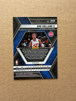 Panini Mosaic Ron Holland II /5 σαν καινούργιο