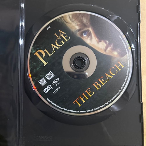 The Beach DVD used