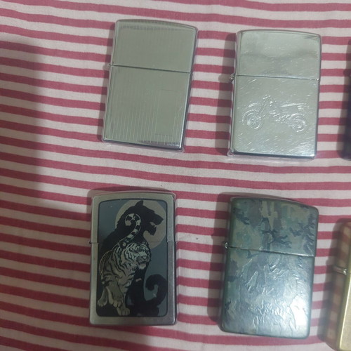 Zippo lighters used, pack