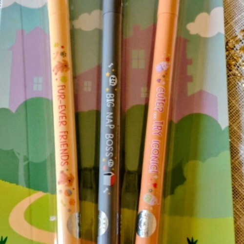 Legami Fur-Ever Friends Erasable Gel Pens new