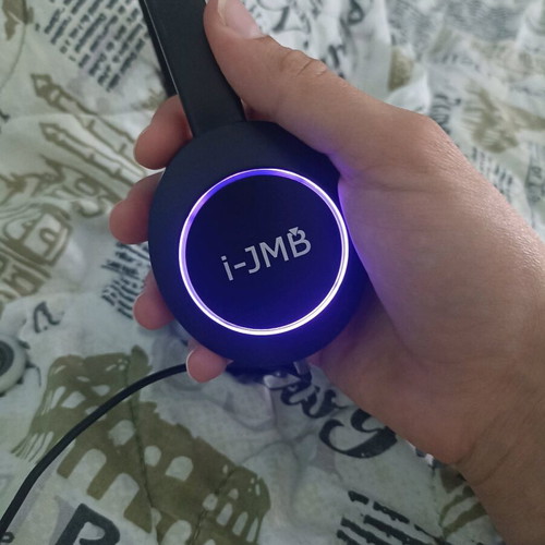 Headphones with led colorful lights new, wired