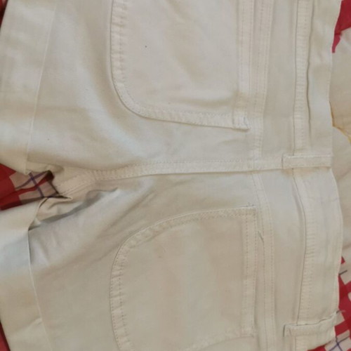 White shorts size 12 for girl like new