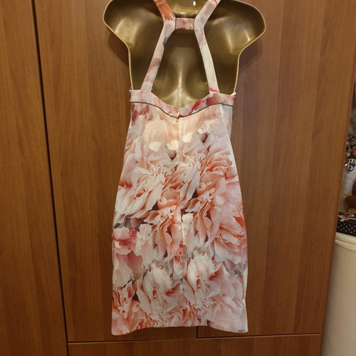 Mango dress used, pink, size S