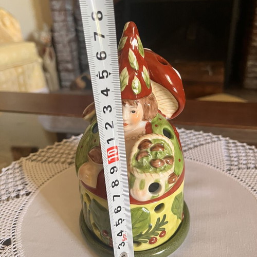 Villeroy and Boch Forest Decolights Mushroom Lady porcelain like new