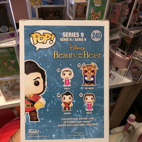Funko Pop Gaston like new, rare collectible