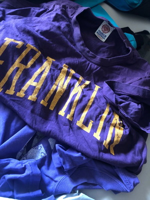 Teen T-shirts used, pack of 45, sizes M L XL