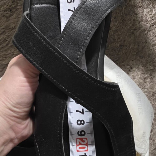 Shein black sandals like new, size 36