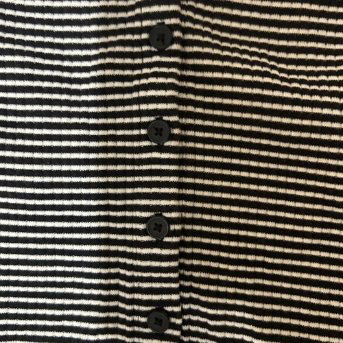 Levi's top, white and grey, size S