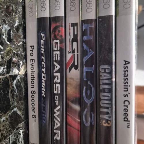 Xbox 360 game set, 7 titles