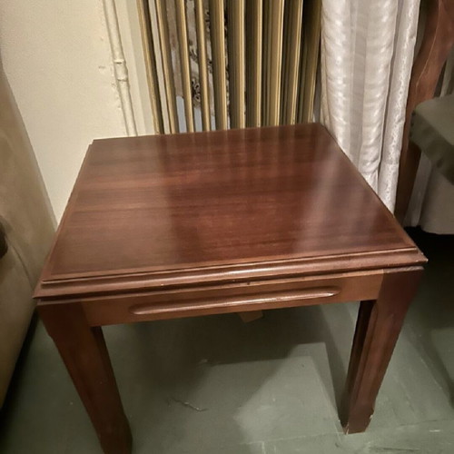 Wooden table 45×45 like new