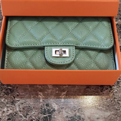 Wallet new turquoise, size 10/15, in box